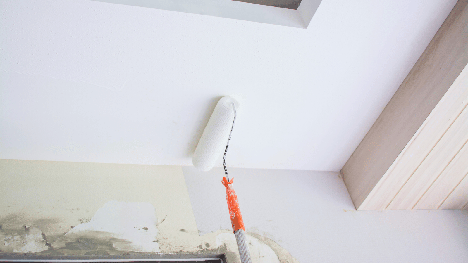 Commercial painting project underway in Winnipeg office space