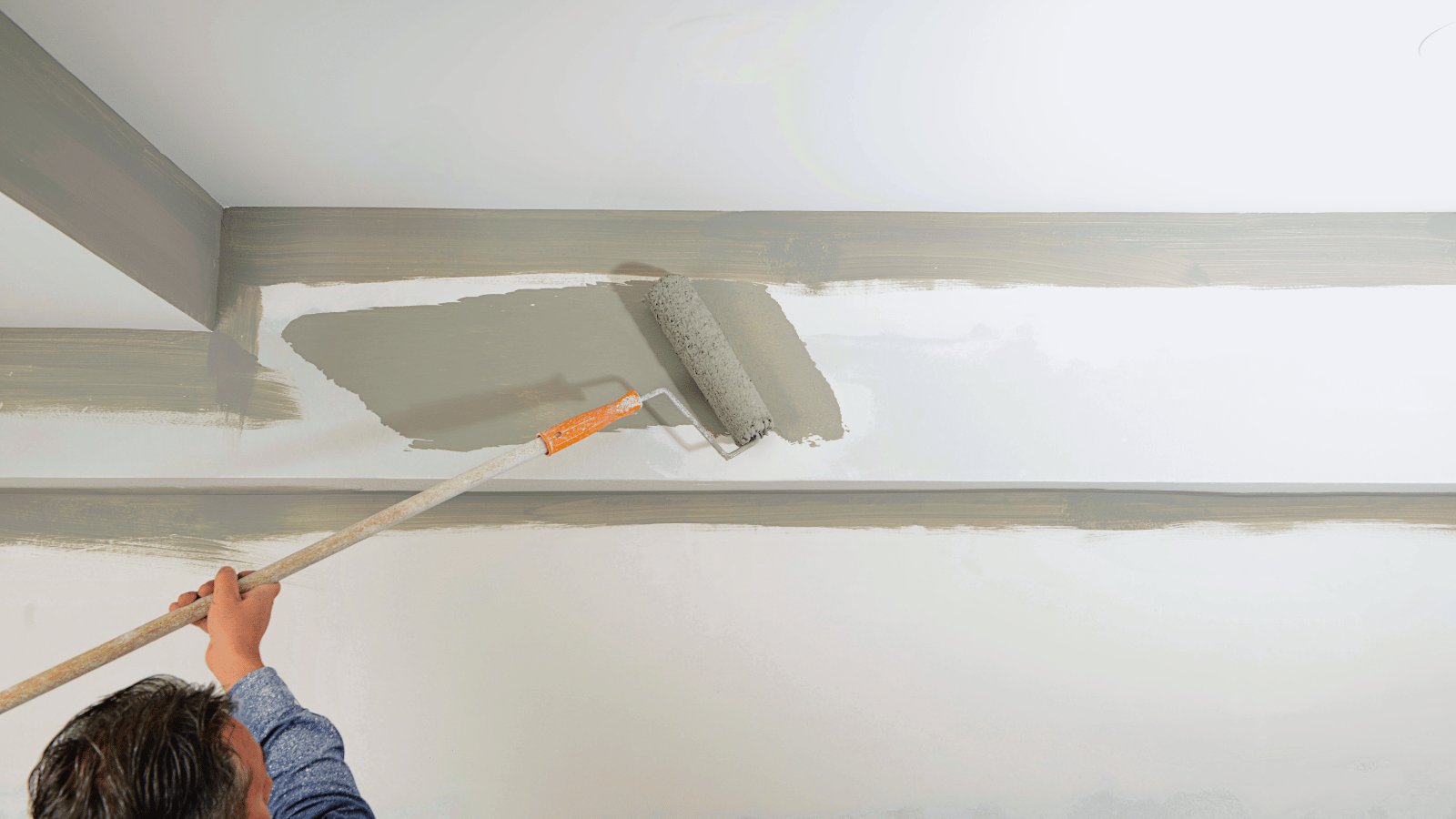 Stephen's Edge Painting crew painting commercial interior